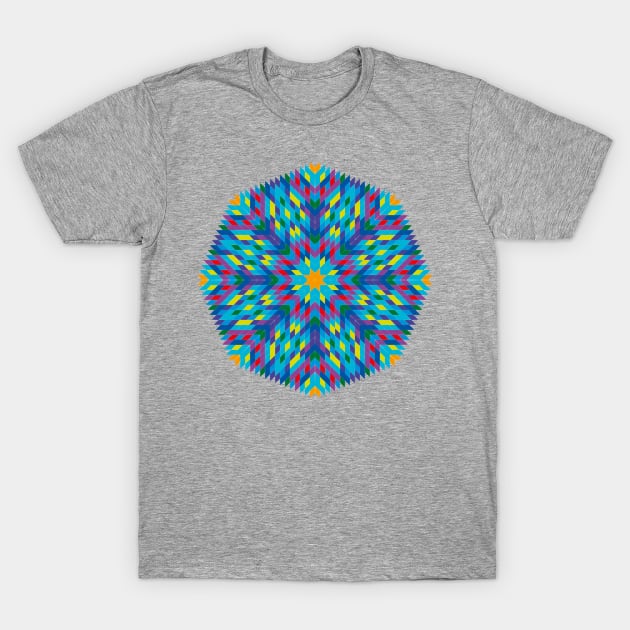 Wish Fulfillment Mandala Wish Granting Mandala T-Shirt by JeLoTall